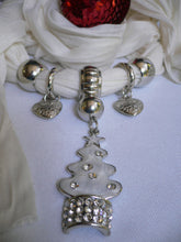 New Women Fashion Snow Christmas Tree Stars Pendant White Long Scarf Necklace - alwaystyle4you - 10